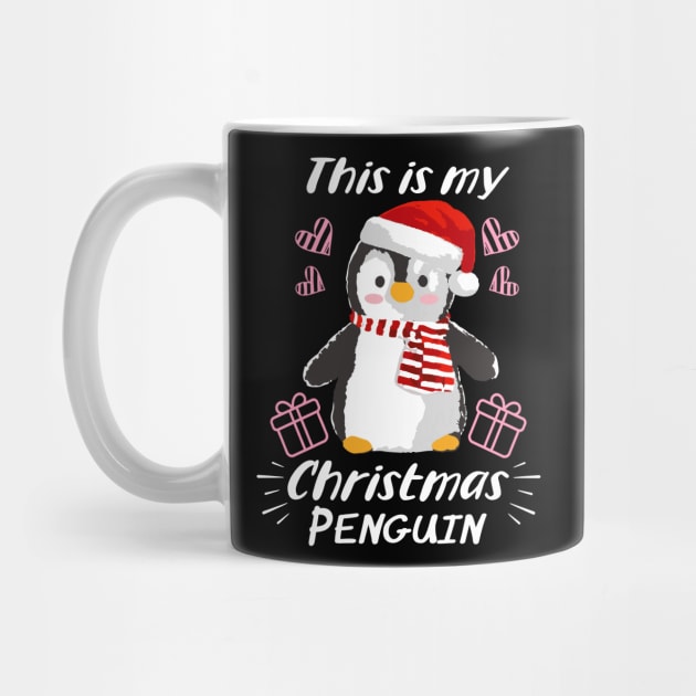 Cute and Funny Penguin This is my Christmas Penguin by dnlribeiro88